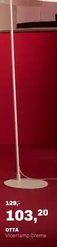 Trendhopper Vloerlamp Otta Creme aanbieding
