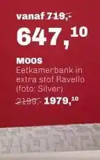 Trendhopper Eetkamerbank Moos aanbieding