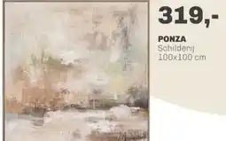 Trendhopper Schilderij Ponza aanbieding