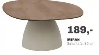 Trendhopper Salontafel Miran 85 cm aanbieding