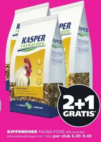 Ranzijn KIPPENVOER FAUNA FOOD aanbieding