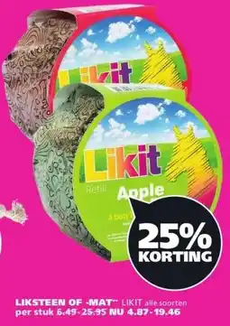 Ranzijn LIKSTEEN OF -MAT LIKIT aanbieding