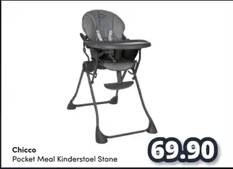 Baby & Tiener Chicco Pocket Meal Kinderstoel Stone aanbieding