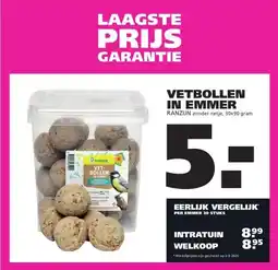 Ranzijn VETBOLLEN IN EMMER aanbieding