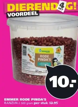 Ranzijn EMMER RODE PINDA'S aanbieding