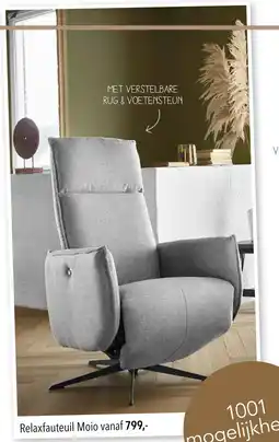 Pronto wonen Relaxfauteuil Moio aanbieding