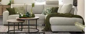 Pronto wonen Hoekbank Florance aanbieding