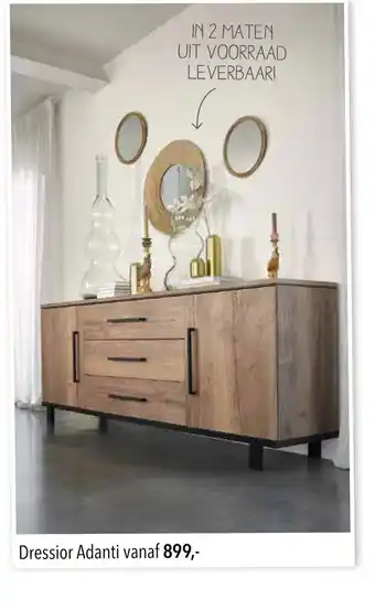 Pronto wonen Dressior Adanti aanbieding