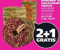 Ranzijn KONIJNEN- OF KNAAGDIEREN- SNACKS aanbieding