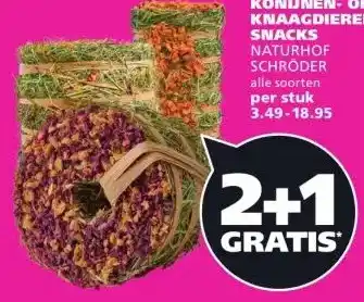 Ranzijn KONIJNEN- OF KNAAGDIEREN- SNACKS aanbieding
