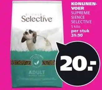 Ranzijn KONIJNEN- VOER aanbieding