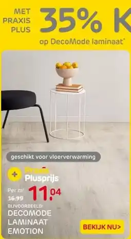 Praxis DECOMODE LAMINAAT EMOTION aanbieding