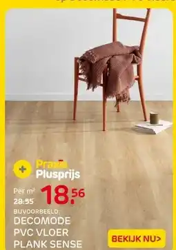 Praxis DECOMODE PVC VLOER PLANK SENSE aanbieding