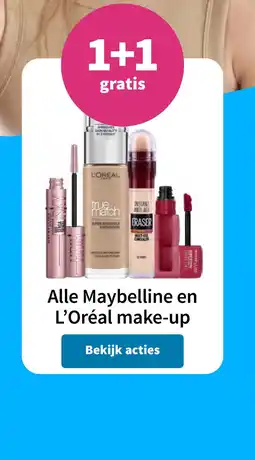 Plein.nl Alle Maybelline en L'Oréal make-up aanbieding