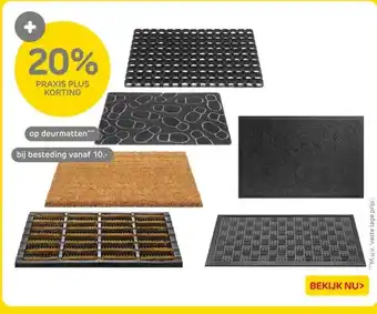 Praxis 20% PRAXIS PLUS KORTING aanbieding