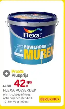 Praxis FLEXA POWERDEK aanbieding