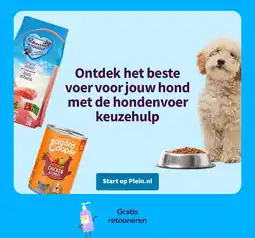 Plein.nl Ontdek het beste voer voor jouw hond met de hondenvoer keuzehulp aanbieding