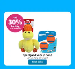 Plein.nl Speelgoed voor je hond aanbieding