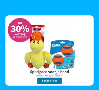 Plein.nl Speelgoed voor je hond aanbieding