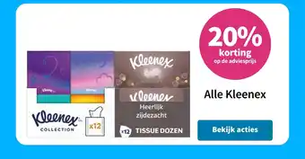 Plein.nl Alle Kleenex aanbieding