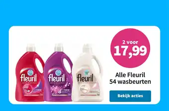 Plein.nl Alle Fleuril 54 wasbeurten aanbieding