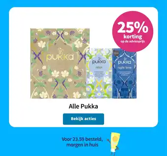 Plein.nl Alle Pukka aanbieding