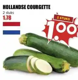 MCD Supermarkt HOLLANDSE COURGETTE aanbieding