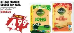 MCD Supermarkt MELKAN PLAKKEN GOUDSE 48+ KAAS aanbieding