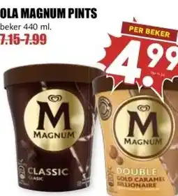 MCD Supermarkt OLA MAGNUM PINTS aanbieding