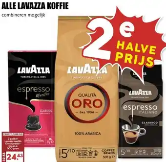 MCD Supermarkt ALLE LAVAZZA KOFFIE aanbieding
