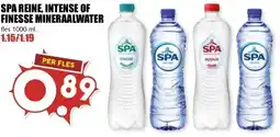 MCD Supermarkt SPA REINE, INTENSE OF FINESSE MINERAALWATER aanbieding