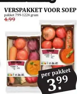 MCD Supermarkt VERSPAKKET VOOR SOEP aanbieding
