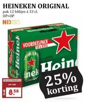 MCD Supermarkt HEINEKEN ORIGINAL aanbieding