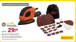 Praxis BLACK+DECKER SCHUURMACHINE aanbieding