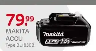 Praxis MAKITA ACCU aanbieding