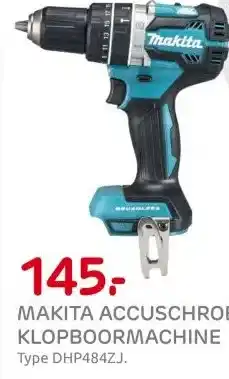 Praxis MAKITA ACCUSCHROEF-/ KLOPBOORMACHINE aanbieding