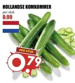 MCD Supermarkt HOLLANDSE KOMKOMMER aanbieding