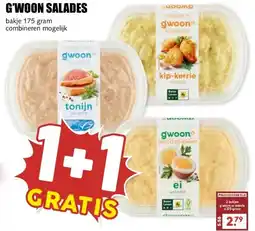 MCD Supermarkt G'WOON SALADES aanbieding