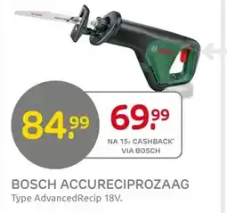 Praxis BOSCH ACCURECIPROZAAG aanbieding