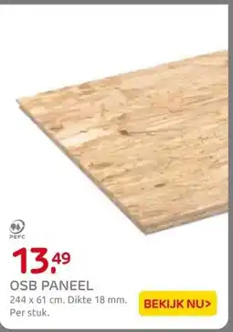 Praxis OSB PANEEL aanbieding
