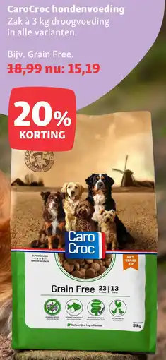Maxi Zoo CaroCroc hondenvoeding aanbieding