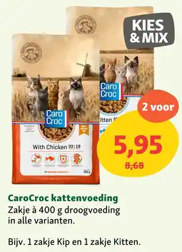 Maxi Zoo CaroCroc kattenvoeding aanbieding