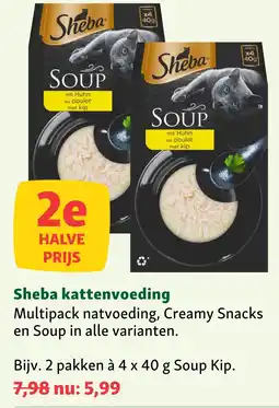 Maxi Zoo Sheba kattenvoeding aanbieding