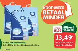 Maxi Zoo Catsan kattenbakvulling aanbieding