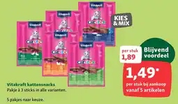 Maxi Zoo Vitakraft kattensnacks aanbieding