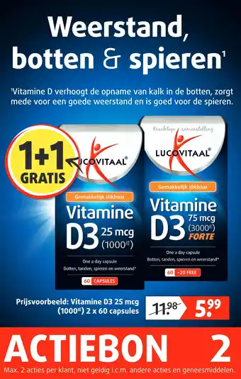 Lucovitaal Weerstand, botten & spieren aanbieding