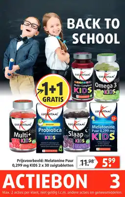 Lucovitaal BACK TO SCHOOL aanbieding