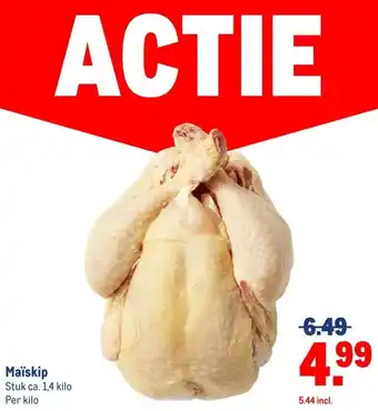 Makro Maïskip aanbieding