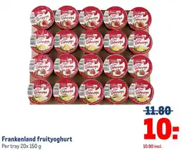 Makro Frankenland fruityoghurt aanbieding