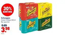 Makro Schweppes aanbieding